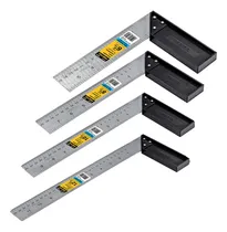 Comprar Kit 4 Escuadras De 6 , 8 , 10 , 12 , Pretul