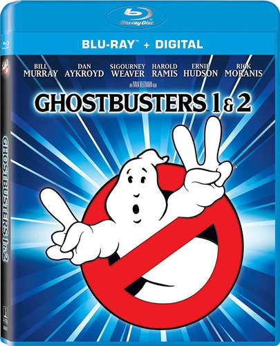 Blu Ray Ghostbusters 1 & 2 Cazafantasmas  Incluye 2 Pelicula