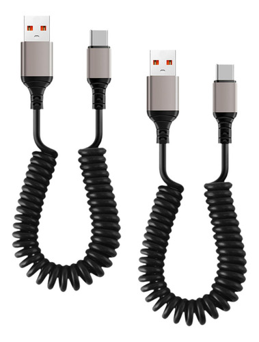 Cable De Carga Rápida Usb-c De 2 Piezas, Cable De Carga En