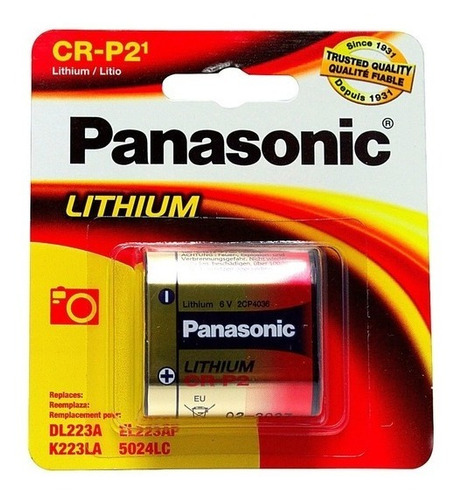 Batería Panasonic Cr-p2 De Litio