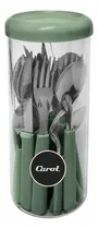 Comprar Juego De 24 Cubiertos Carol Cocina Moderno Vajilla Colores