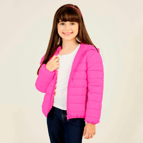 Jaqueta Bobojaco Puffer Infantil Menino Frio Inverno Grossa 