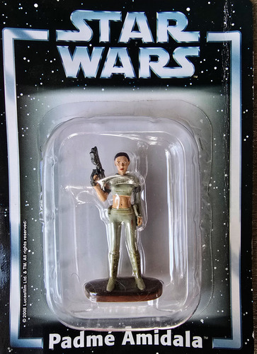 Star Wars Coleção Figuras De Chumbo Padmé Amidala+fascíc. 21
