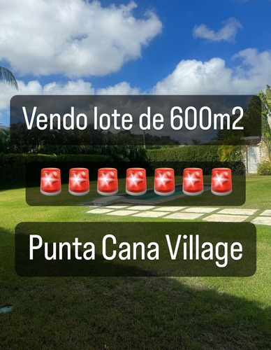 Vendo Solar , Terreno En Punta Cana Village