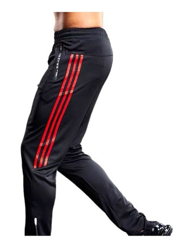 Pantalón Deportivo For Hombre Con Bolsillo Con Cremallera