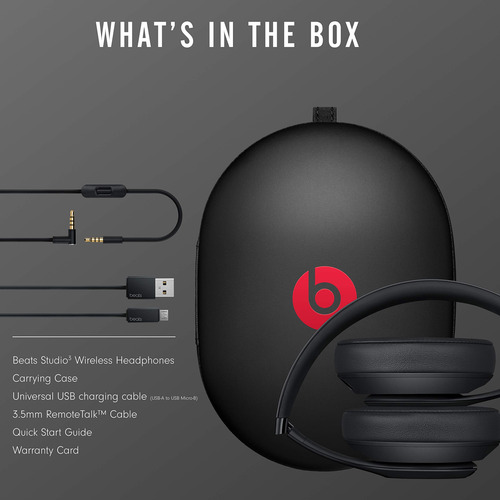 Auriculares Inalámbricos Beats Studio3 Con Cancelación De Ru