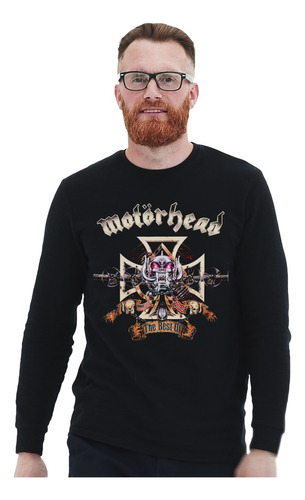 Polera Ml Motorhead The Best Of Metal Impresión Directa