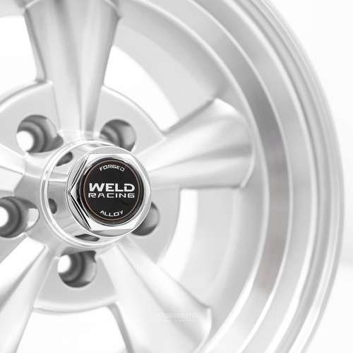 Rodas 15 Weld Racing 5x114 Hot Rod Retro Maverick Opala Cor Prata