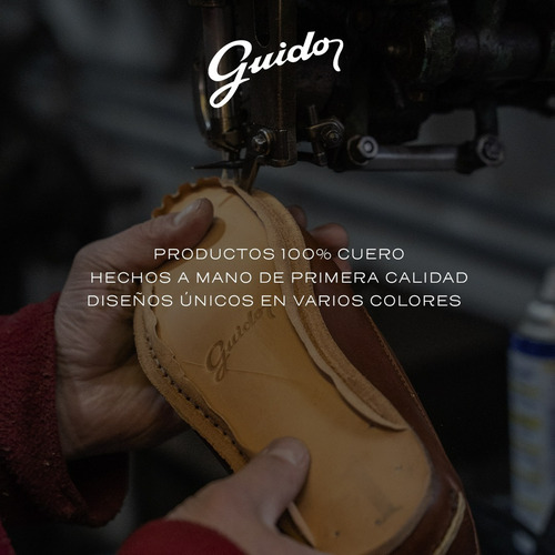 Botas Borcego Hombre Cuero Guido Caña Alta Acordonados