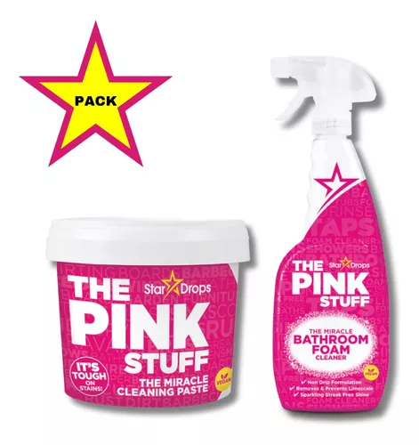 The Pink Stuff Pasta Limpiadora 850g + Limpiador Baño 750ml