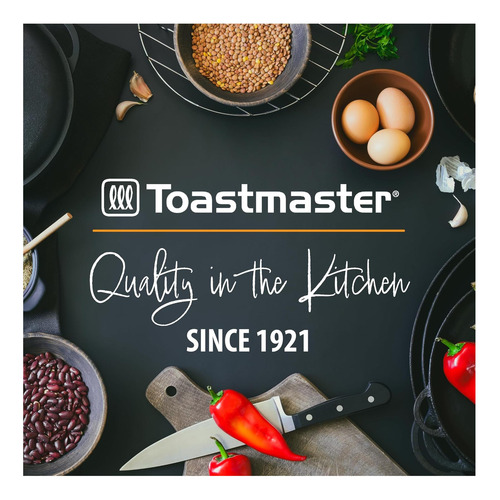 Toastmaster Single Burner Con Tapa De Bobina, Negro