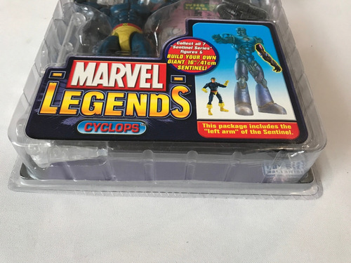 Cyclops Sentinel Series Marvel Legends Toybiz 2005 Ciclope (Usado)
