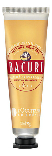 Crema para manos Bacuri textura cremosa L'occitane 30ml