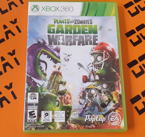 Plantas Vs Zombies Garden Xbox 360 Físico Envíos Dom Play