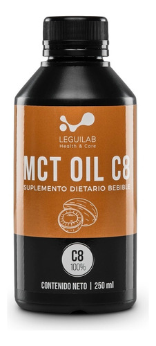 Mct Oil Puro C8 X 250ml | Apto Keto - Vegano - Gmo Free