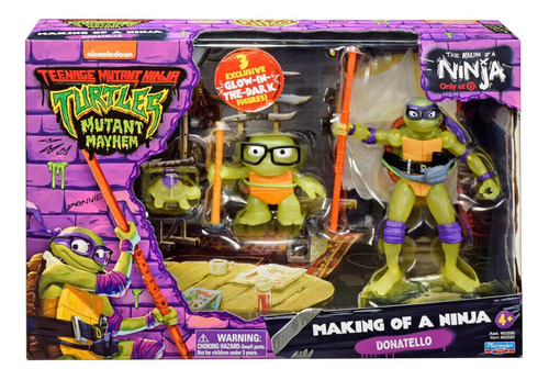 Tmnt Tortugas Ninja Mayhem Making Ninja Donatello