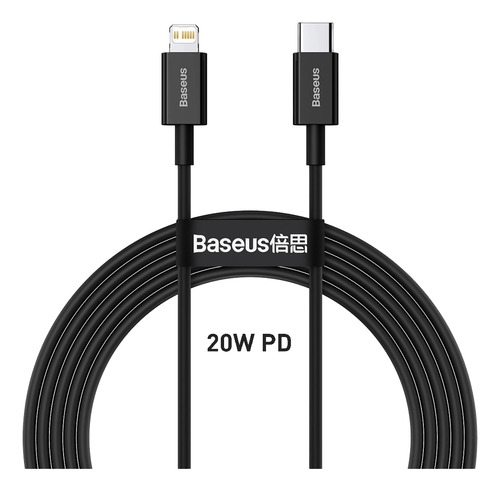Cabo Lightning Usb-c Pd 20w 1m Baseus Comp. iPhone iPad Fast