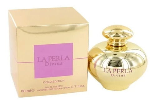 Perfume La Perla Divina Gold Edition For Women 80ml Edt Volume Da Unidade 80 Ml