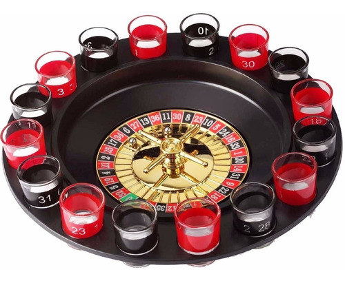 Ruleta Casino, Shots, Cortitos Licor, Tequila, Juego 