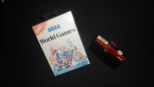 Cartucho De Sega Master World Games Original.