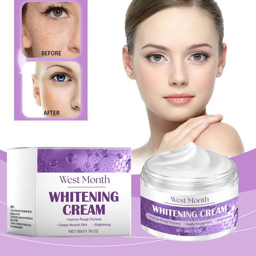 La Crema Facial Hidratante Y Polipeptídica Ayuda A Blanquear