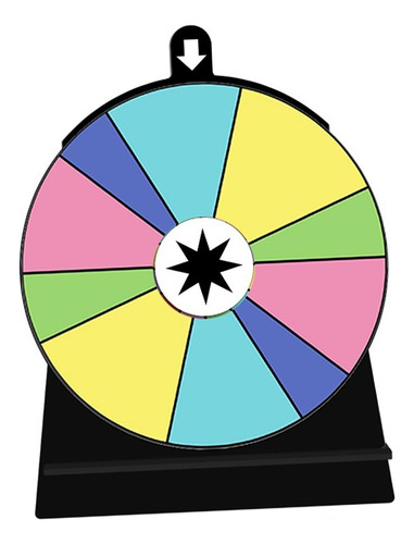 Rueda Giratoria De Colores, Juego De Beber 10 Ranuras