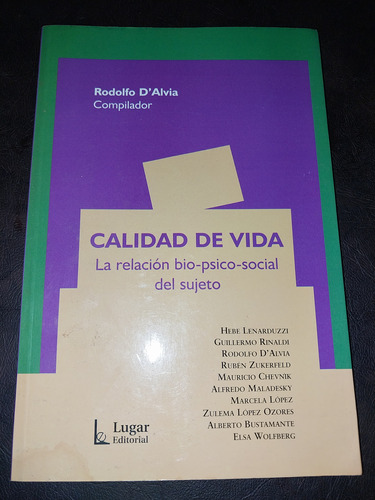 Calidad De Vida Rodolfo Dalvia C9 