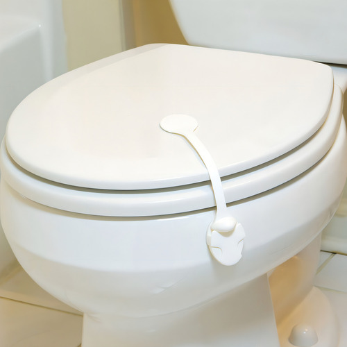 Orden de candado de seguridad sanitaria para bebés blancos
