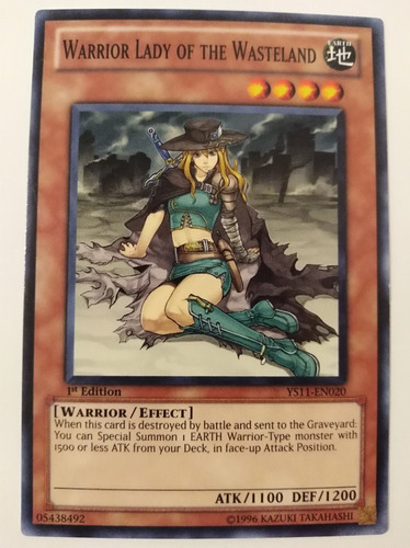 Warrior Lady Of The Wasteland - Common        Ys11 