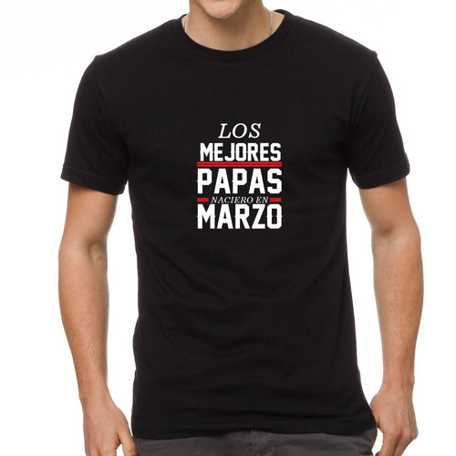 Playera De Fiestas Cleen Alexer El Mejor Papa Nacen Marzo3