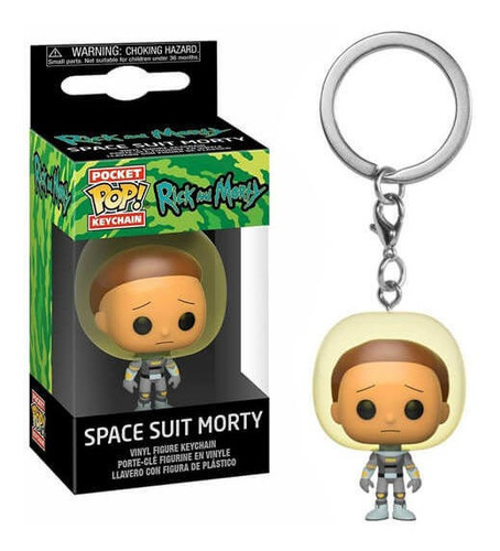 Pop Llavero: Rick & Morty - Space Suit Morty