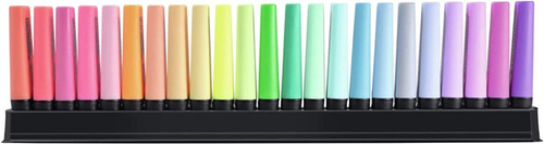 Destacadores Stabilo Boss 23 Colores + Base Pastel