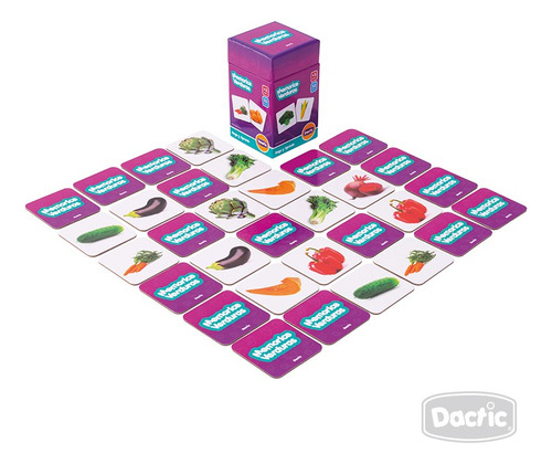 Juego Memorice Verduras Dactic