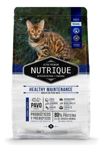 Nutrique Gato Adulto - Healthy Maintenance 2kg