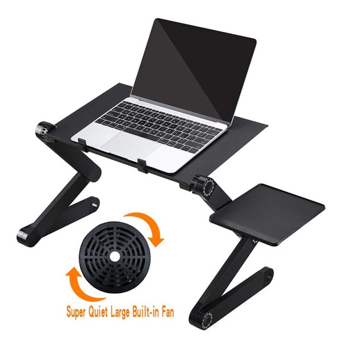 Mesa Metal Ventilador Laptop Posa Mouse Modelo 2019 Pc Cpu