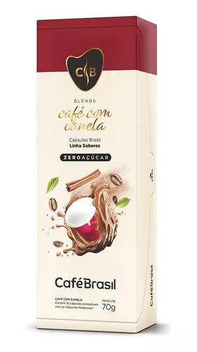 Capsulas Chocolate Cappuccino Vanilla P/ Cafeteira Nespresso