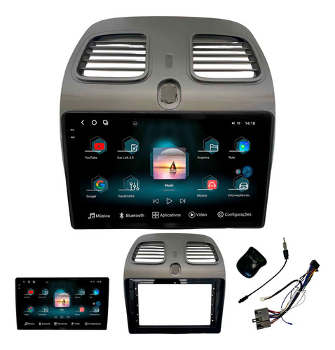 Multimidia Aikon Fóton G3 Grand Siena 2012 A 2021 12+256gb 9