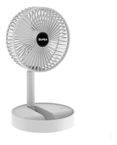 Ventilador Plegable Portatil Telescopio Recargable Usb