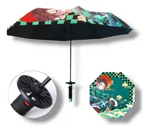 Comprar Paraguas Kimetsu No Yaiba Demon Slayer Katana Tanjiro Kamado