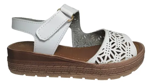 comprar Huarache Mujer Con Velcro Ajustable Sandalia Casual Bonita
