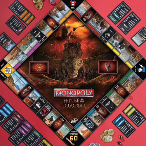 Juego De Mesa Monopoly House Of The Dragon Edicion