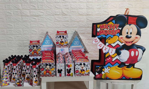 Piñatas Chupeteras Cotillones Selfie Toppers Mickey Mouse 