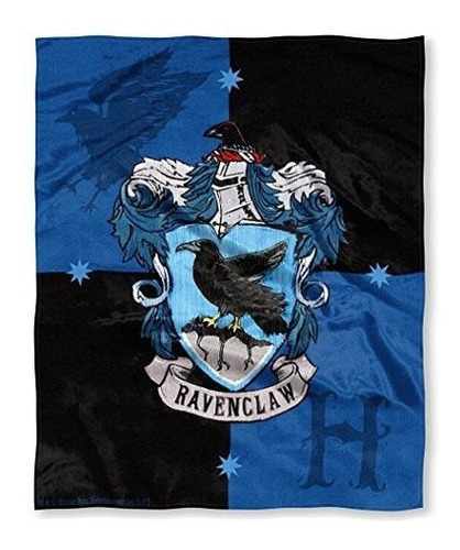 Harry Potter Ravenclaw House Crest Silk Touch Throw 50 X