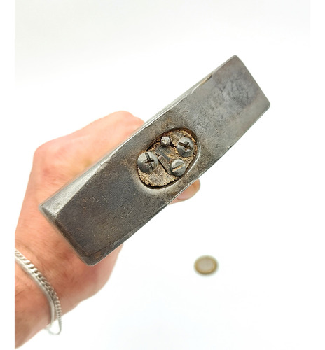 Martillo Antiguo Acero 1 Kg Mango Madera - Herramienta (Usado)