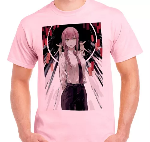 Camiseta Manga Comprida Chainsaw Man Motosserra Anime 3 - Estilo