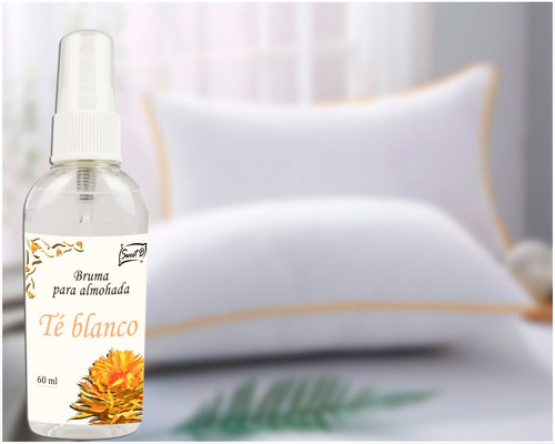 Bruma Almohada Cama Extra Descanso Relajación Te Blanco