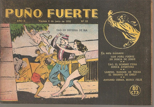 Revista Puño Fuerte Nº 93 Junio 1952