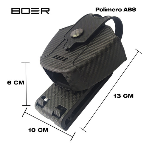 Imagen 3 de 10 de Porta Esposas Táctico Universal De Polimero Boer Coyote Tx