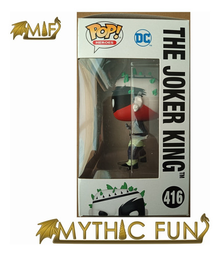 Funko Pop Batman - The Joker King 416 (Usado)