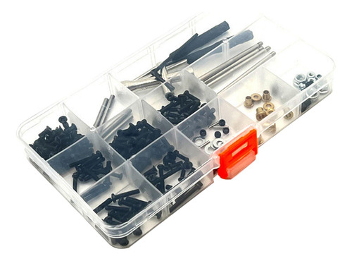 Caja De Herramientas De Tornillo A Escala 1:10, Metal